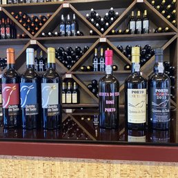 These are the wines and ports we sampled. All were good!