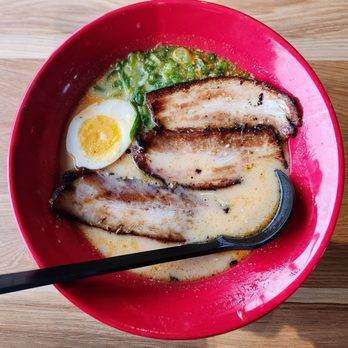 Ramen Hub & Sushi - Orange - Tonkotsu Ramen (Pork) 5/5 - Ramen Near Me - Orange, California Ramen Hub & Sushi - Orange - Tonkotsu Ramen (Pork) 5/5 - Ramen Near Me - Orange, California