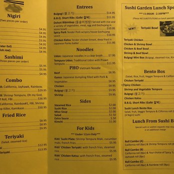 Sushi Garden - Menu - Japanese Near Me - Lansing, Kansas