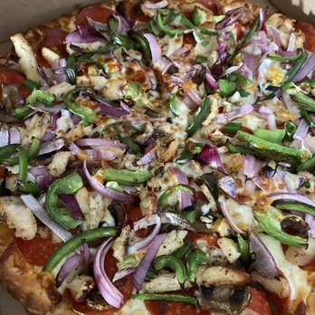 Pappa Georggeo Pizza - 40. Chicken Supreme Pizza added pepperoni Medium - Pizza Near Me - San Jose, California Pappa Georggeo Pizza - 40. Chicken Supreme Pizza added pepperoni Medium - Pizza Near Me - San Jose, California