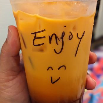 ZumoThai - Complimentary Thai iced tea from my Uber eats order - Asian Fusion Near Me - Washington, DC, District of Columbia ZumoThai - Complimentary Thai iced tea from my Uber eats order - Asian Fusion Near Me - Washington, DC, District of Columbia