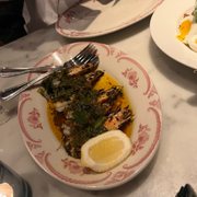 Photo of Bar La Grassa - Minneapolis, MN, United States. Grilled Prawns