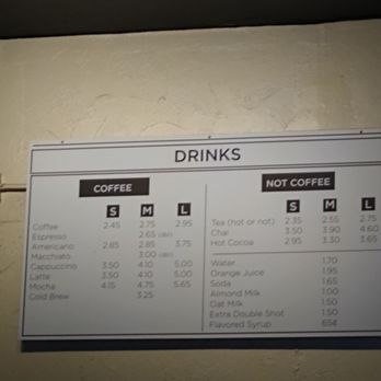 Rise & Shine - Drink menu board - Breakfast & Brunch Near Me - Denver, Colorado Rise & Shine - Drink menu board - Breakfast & Brunch Near Me - Denver, Colorado