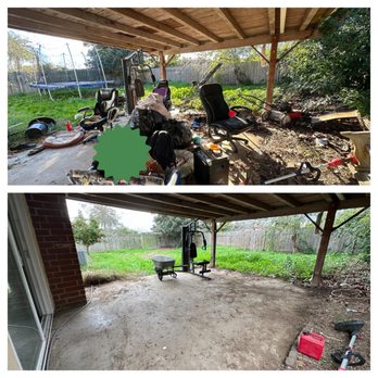 Acosta Service's - Before and after pics. Victor and his crew were great! - Junk Removal & Hauling Near Me - San Diego, California Acosta Service's - Before and after pics. Victor and his crew were great! - Junk Removal & Hauling Near Me - San Diego, California