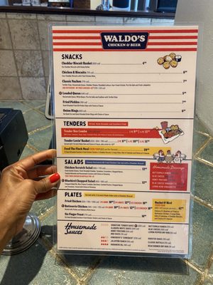 Menu photo 1 Waldo's Chicken and Beer Memphis, TN Menu photo 1 Waldo's Chicken and Beer Memphis, TN
