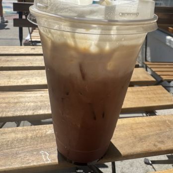 The Nitro Bar - Blueberry- iced latte with oat milk - Coffee & Tea Near Me - Newport, Rhode Island The Nitro Bar - Blueberry- iced latte with oat milk - Coffee & Tea Near Me - Newport, Rhode Island