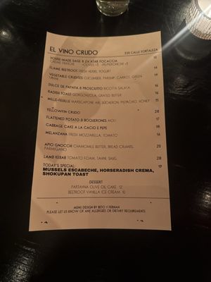 El Vino Crudo by null