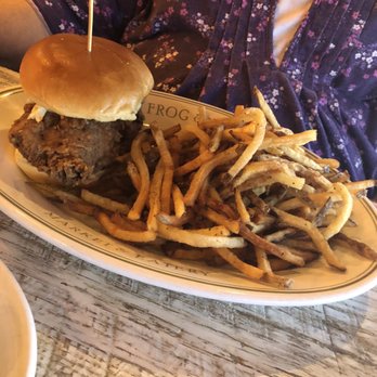 Frog & the Hen - Sweet and Spicy Southern Fried Chicken Sandwich - Southern Near Me - Augusta, Georgia