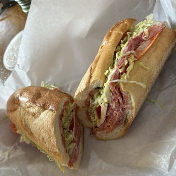 Constantinos Italian Market - Romano Hero- Sopressata, capicola, fresh mozzarella and roasted peppers - Salad Near Me - Union, New Jersey Constantinos Italian Market - Romano Hero- Sopressata, capicola, fresh mozzarella and roasted peppers - Salad Near Me - Union, New Jersey