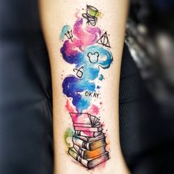 Hell To Pay Tattoo Studio - by @klaudia.tatuaz. To book for her please email: info@helltopaytattoos.com