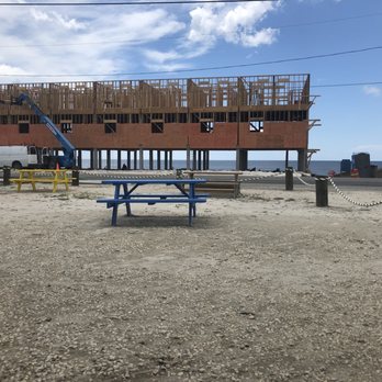 Killer Seafood - View from the covered picnic tables - Seafood Near Me - Mexico Beach, Florida