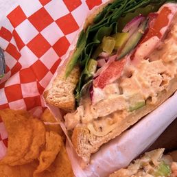 Chicken salad sandwich
