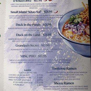 MISC - Menu as of 11/2025 - Thai Near Me - Brooklyn, New York