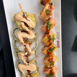 Mio Sushi - Beauty and the Beast Roll and Salmon Brothers Roll