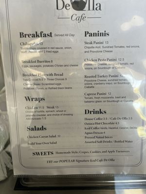 Menu photo 1 De Olla Cafe Los Angeles, CA