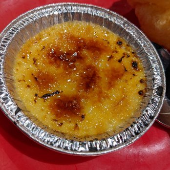 Dragon Pearl Buffet - Crème Brûlée as dessert. - Buffets Near Me - Toronto, Ontario