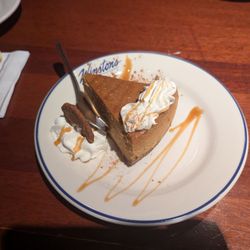 Winston's Grille - Pumpkin cheesecake