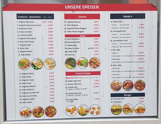 Menu photo 2 SHAM - BISTRO Erfurt, TH