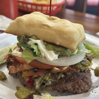 Albuquerque City Limits Restaurant - Alb stacker on a sopapilla - New American Near Me - Albuquerque, New Mexico Albuquerque City Limits Restaurant - Alb stacker on a sopapilla - New American Near Me - Albuquerque, New Mexico