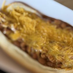 Karmen's - Chili cheese dog! Get it get it