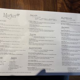 Spring 2025 Menu
