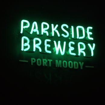 The Parkside Brewery - Neon sign - Breweries Near Me - Port Moody, British Columbia