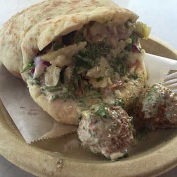 Falafel Stop - Falafel in a pita - Falafel Near Me - Sunnyvale, California