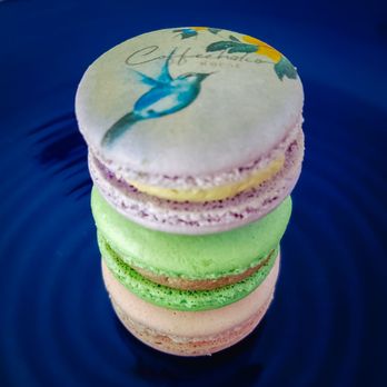 Macadons - Coffee and ube, mint chocolate, lychee flavors. All 5/5. IG: @take.a.bite.with.me - Macarons Near Me - Renton, Washington Macadons - Coffee and ube, mint chocolate, lychee flavors. All 5/5. IG: @take.a.bite.with.me - Macarons Near Me - Renton, Washington