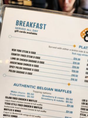 Menu photo 7 & Waffles Woodland Hills, CA Menu photo 7 & Waffles Woodland Hills, CA
