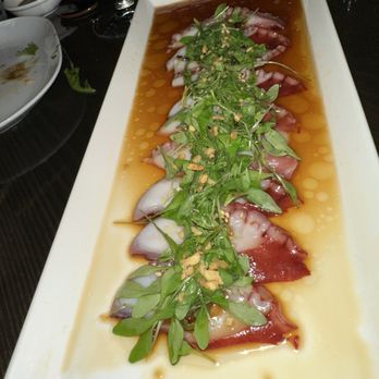 Yellowtail Japanese Restaurant & Lounge - Octopus carpaccio - Japanese Near Me - Las Vegas, Nevada Yellowtail Japanese Restaurant & Lounge - Octopus carpaccio - Japanese Near Me - Las Vegas, Nevada
