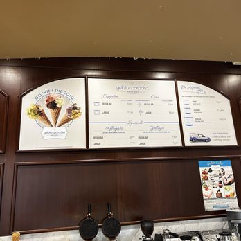 Gelato Paradiso - Menu - Gelato Near Me - Newport Beach, California