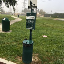 Plenty of dog waste stations