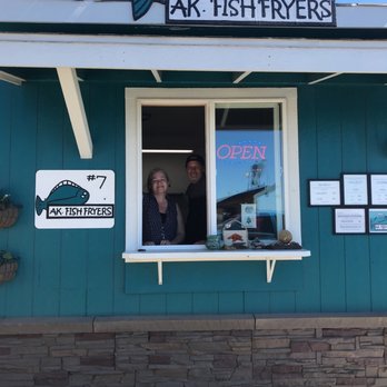 AK Fish Fryers - Best Halibut in Homer! - Seafood Near Me - Homer, Alaska
