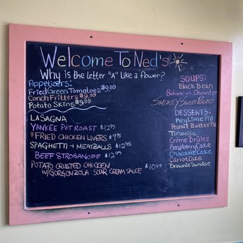Ned's Southside Kitchen - Specials of the day - New American Near Me - Saint Augustine, Florida