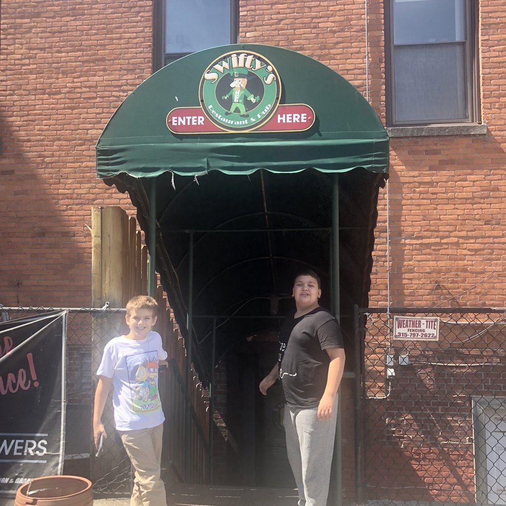 Swifty's Restaurant & Pub - The parking lot entrance - New American Near Me - Utica, New York