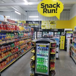 Great snack section! Has a variety of chips drinks and cakes