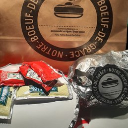 The to-go orders are well packaged with napkins and condiments. The bad is tot going to fall apart halfway home. The to-go orders are well packaged with napkins and condiments. The bad is tot going to fall apart halfway home.