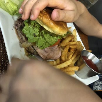 Char Bar - Burger with pastrami - Kosher Near Me - Washington, DC, District of Columbia