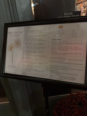 Menu photo 1 The Daisy Cohoes, NY Menu photo 1 The Daisy Cohoes, NY