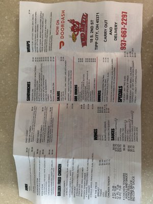 Menu photo 1 Red Devil Pizza & Deli Tipp City, OH Menu photo 1 Red Devil Pizza & Deli Tipp City, OH