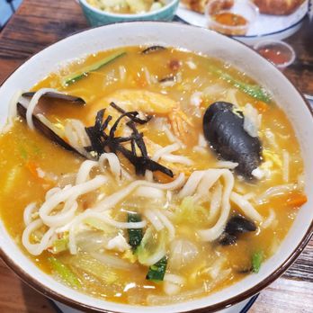 Poke Oasis - Seafood knife cut noodles - Poke Near Me - Burlington, Washington
