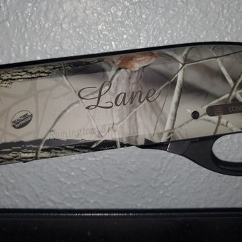 aai Trophies & Awards - Name engraved on customers gun. - Trophy Shops Near Me - Plano, Texas aai Trophies & Awards - Name engraved on customers gun. - Trophy Shops Near Me - Plano, Texas