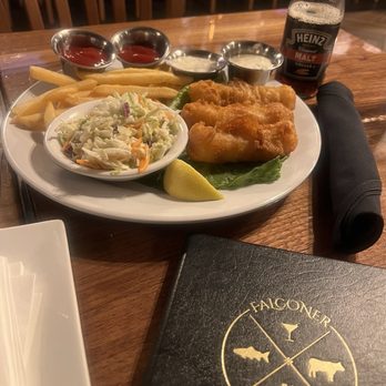 Falconer of Redlands - Yummy fish and chips made with fresh oil. - Seafood Near Me - Redlands, California Falconer of Redlands - Yummy fish and chips made with fresh oil. - Seafood Near Me - Redlands, California