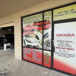 Exterior photo of Dikasa Paint Correction High Speed - Houston, Texas Exterior photo of Dikasa Paint Correction High Speed - Houston, Texas