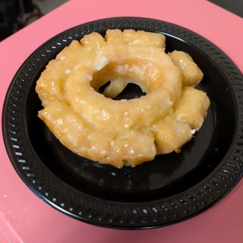 Ronald's Donuts - @endoedibles on instagram 07/25/25    Glazed Old Fashioned Donut - Donuts Near Me - Las Vegas, Nevada