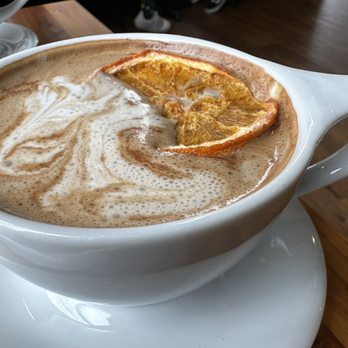 Cure Coffeehouse - Mocha Orange latte (GOOOOD AF!) - Coffee & Tea Near Me - Newport News, Virginia Cure Coffeehouse - Mocha Orange latte (GOOOOD AF!) - Coffee & Tea Near Me - Newport News, Virginia