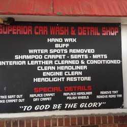 Superior Carwash - Services