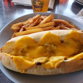 Harborside Bar & Grill - Cheesesteak with fries. - Bars Near Me - Ocean City, Maryland