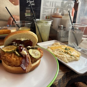Bacon Bitch - Classy with extra pickles and side of Cheesy Grits - Sandwiches Near Me - Miami Beach, Florida