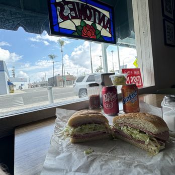 Antone's Italian Eatery - a sandwich and soda - Italian Near Me - Riverside, California